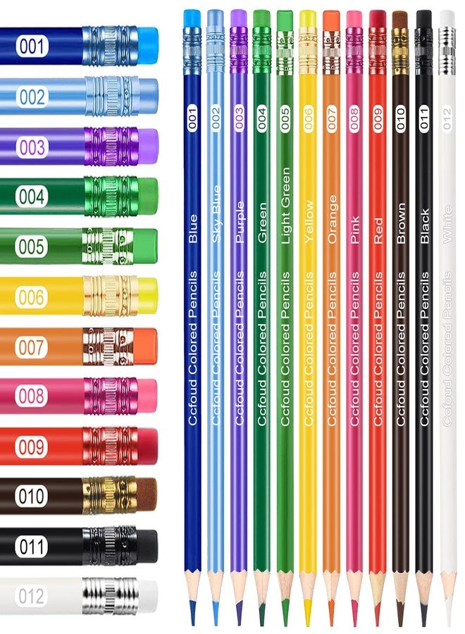 Ccfoud Colored Pencils Bulk,9 Packs of 12 Count,Colored Pencils Set，Coloring Pencils 108 Count,Bulk School Supplies for Teachers - Image 2